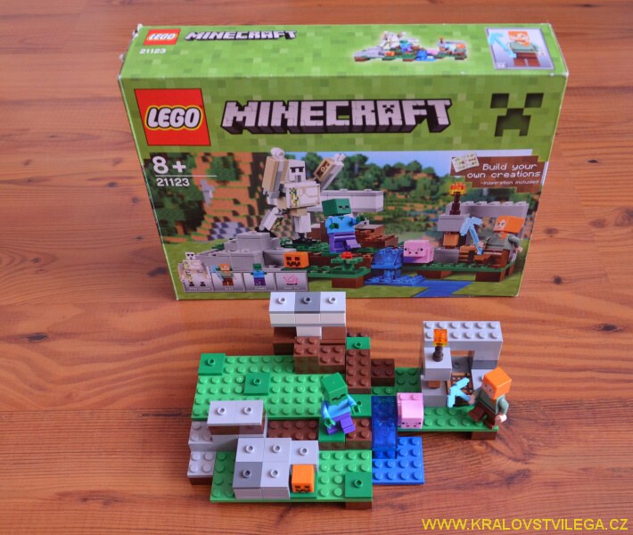 Lego Minecraft 21123 Železný golem