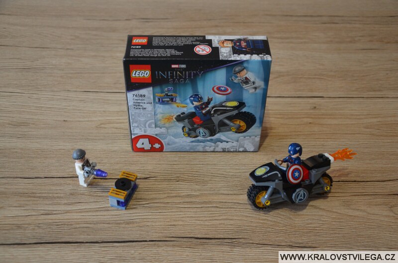 LEGO 76189 Captain America and Hydra Face-Off
