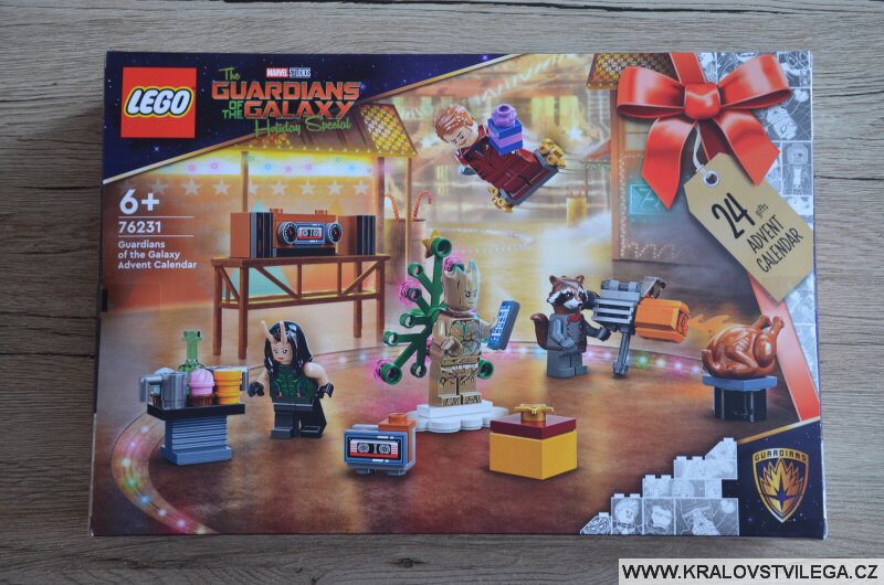 Lego adventní kalendář Marvel Strážci galaxie 2